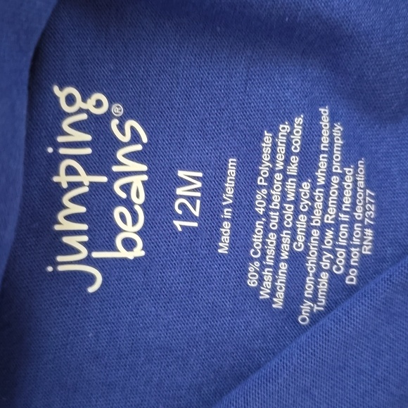 JUMPING BEANS BRAND GIRLS TANK TOPS AND SHORTS BUNDLE SIZE 12 MONTHS - Picture 9 of 12